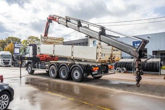Volvo FMX 450-8x4–Valník/Sklápěč+HR-Palfinger PK 23502 C - 4