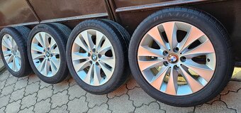Originál alu BMW 5 E60 - style 116 5x120 225/50 R17 - 4