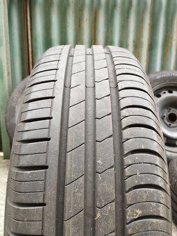 Plechové disky 5x100 6Jx16 ET38 + letní 185/60 R15 - 4