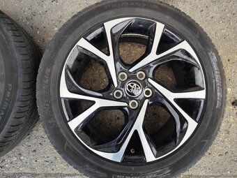 18"letní alu sada 5x114 origo Toyota CHR 225/50 Michelin - 4