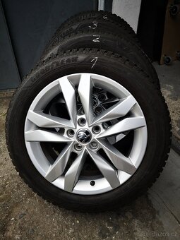 Alu kola originál Škoda r16 Fabia4, Rapid, Roomster, Scala, - 4