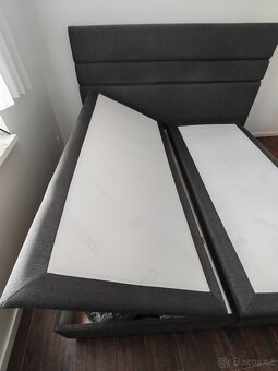 Čalouněná manželská postel 180x200 cm - 4