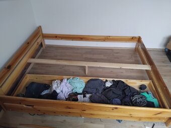 Postel masiv 160x200 + šuplík - 4