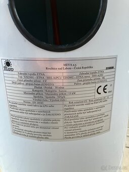 Zahradní plynové topidlo - 4