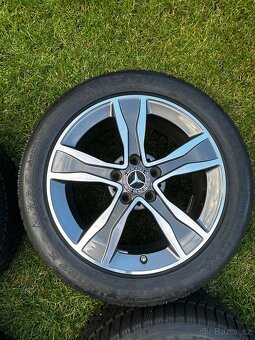 4x alu kola  Mercedes + Dunlop Winter Sport 5 225/50 R17 94H - 4