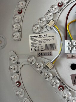 LED svitidla 40C RC cerne - 4