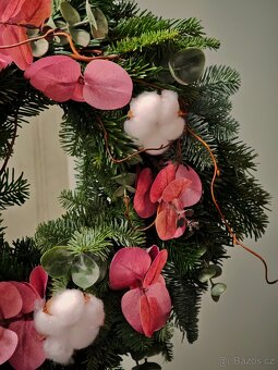 Vánoční věnec k zavěšení - 4