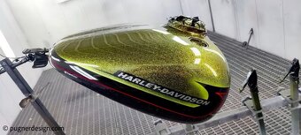 Harley-Davidson Road King – CVO Paint Set – HardCandy Yellow - 4