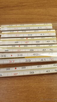 RTUŤOVÝ TEPLOMĚR LÉKAŘSKÝ - NORMOVANÝ - 4