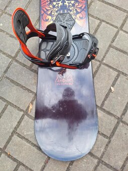 Snowboard Atomic 160cm s vázáním Nitro Team - 4