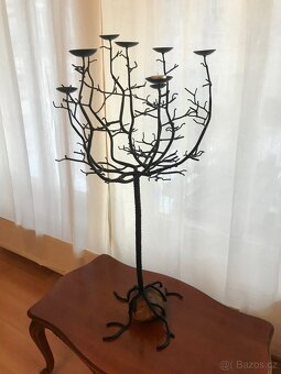 Ručně kovaný svícen - 4