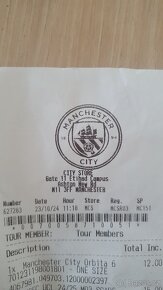 Prodám originál šálu Sparta - Manchester City - 4