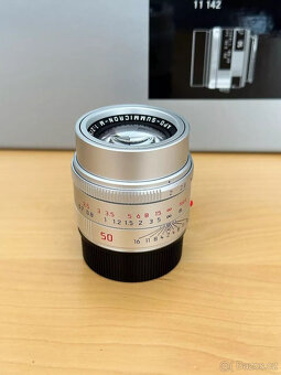 Leica 50mm f2 APO-Summicron stříbrná, jako nová 11142 - 4