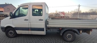 Volkswagen Crafter double kabina valník - 4