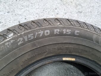 4x letní pneu Matador 215/70/15C - 4