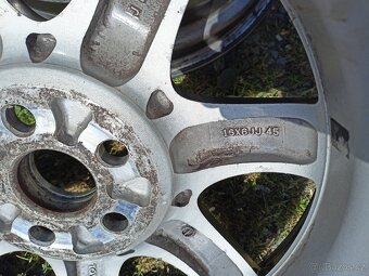 ALU disky 5x100 R16 originál toyota - 4