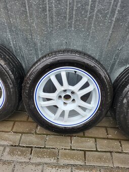Alu kola 5x100 R16 s pneu 205/55 R16 - 4