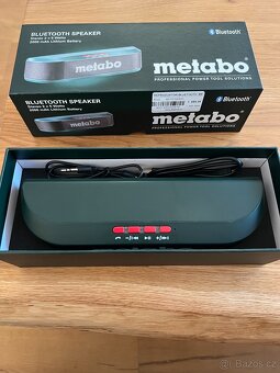 Metabo Bluetooth reproduktor - NOVÝ - stavební rádio - 4