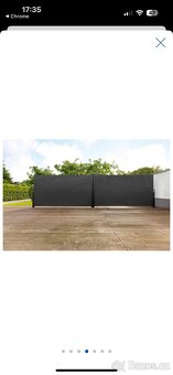 Zahradní dvojitá boční markýza - 4