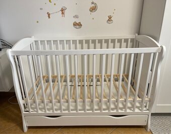 Dětská postýlka + šuplíkem - 4