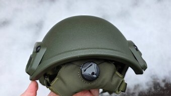 fast balistická zátěžová přilba neprůstřelná taktická ačr - 4