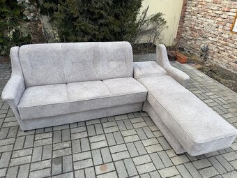 ROHOVÁ SEDACÍ SOUPRAVA S ROZKLÁDACÍM LŮŽKEM A ÚLOŽÁKEM - 4
