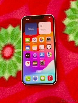 iPhone 13 Pink BATERIE 100% TOP - 4