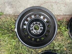 zanovni plechove disky 5x114,3 R15 + poklice - 4