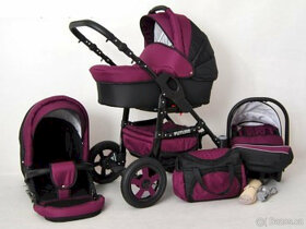Trojkombinace Baby Lux Future 06 černý + fialový 2016 - 4