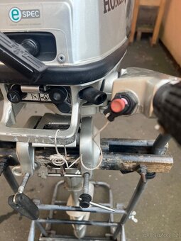 Lodni motor Honda BF 5hp 4t dlouha noha, dobijeni na 12v - 4