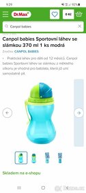 láhev na pití s brčkem 370 ml + 1 zdarma - 4