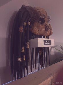 Scar Predator life size hlava, AVP, rarita - 4