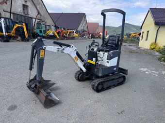 Minibagr Bobcat e08 2012 2x lzice - 4