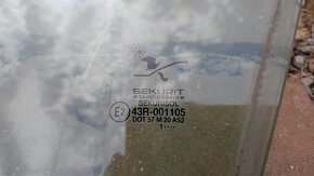 Saab 9-5 levé přední okno řidiče + zdarma víčko nádrže - 4