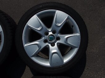 Originální alu kola Škoda Fabia 205/45 R16 - 4