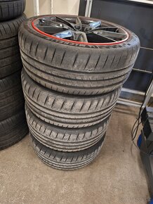 Prodám nové  alu disky Borbet VW,Seat - 4