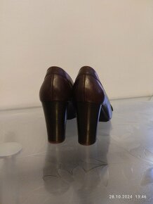 Prodám nové, elegantní na podpatku boty, V.39-39,5 - 4