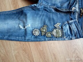 Prodám kvalitní značkové džíny Denim - 4