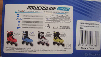 Kolečkové brusle Powerslide, vel. 33-36 - 4