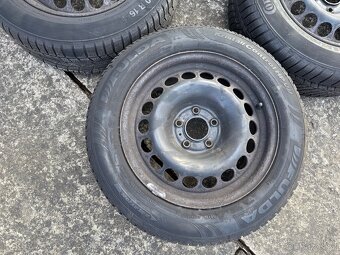 Plechové disky Audi A4 B8 5x112 R16 - 205/60/16 - 4
