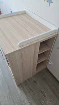 Komoda s přebalovacím pultem + 2 regály – Faktum Coimbra - 4