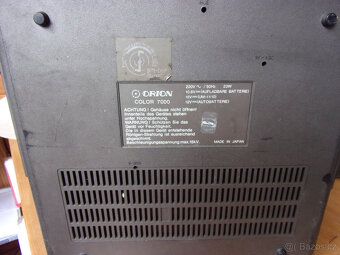 TV portable ORION 7000 - 4