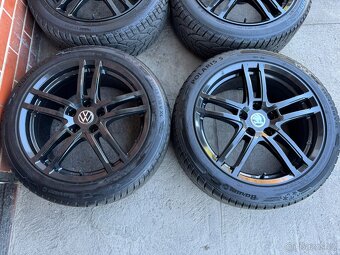 Alu 18" 5x112 škoda "DEZENT Black" zimní 85% SUP3 - 4