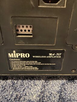 Mipro sestava + 2x mikrofon - 4
