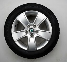 Škoda Octavia - Originání 16" alu kola - Letní pneu - 4