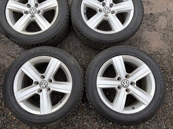 Alu orig sada VW Dover 5x112 6,5J ET46 205/55 R16 - 4