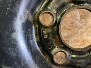 REZERVNÍ KOLO 5X100, 57,1mm,ET 38, 6Jx15H2 - 4