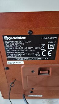 Retro radio ROADSTAR - 4