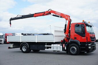 IVECO Stralis 330 - valník s hydraulickou rukou FASSI - 4