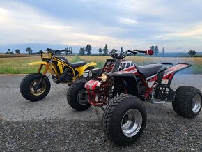 Yamaha tri-z 250 triz trimoto 125 atc klf honda - 4